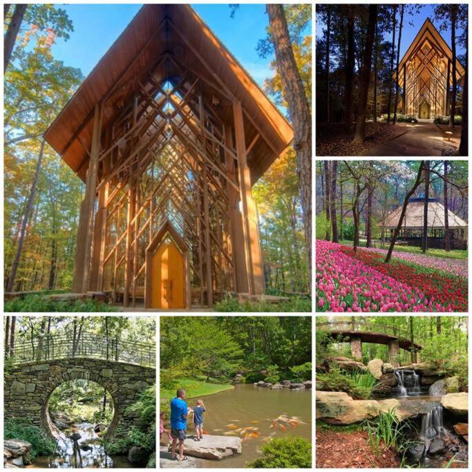 Cedar Blossom Bungalow Is A Cozy Getaway With A 5 Minute Walk To Downtown! Hot Springs Bagian luar foto